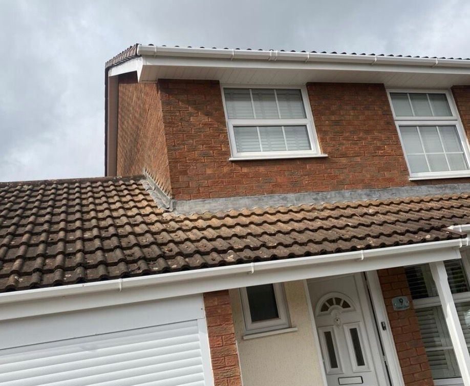 New fascias, soffits and guttering